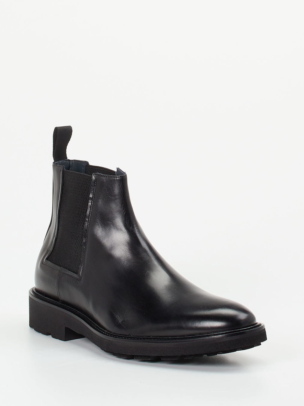 Ralph Harrison Edition – Chelsea Boots aus Kalbleder Schwarz