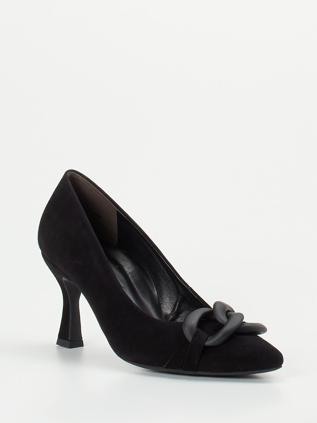 Paul Green – Pumps aus Veloursleder in Schwarz