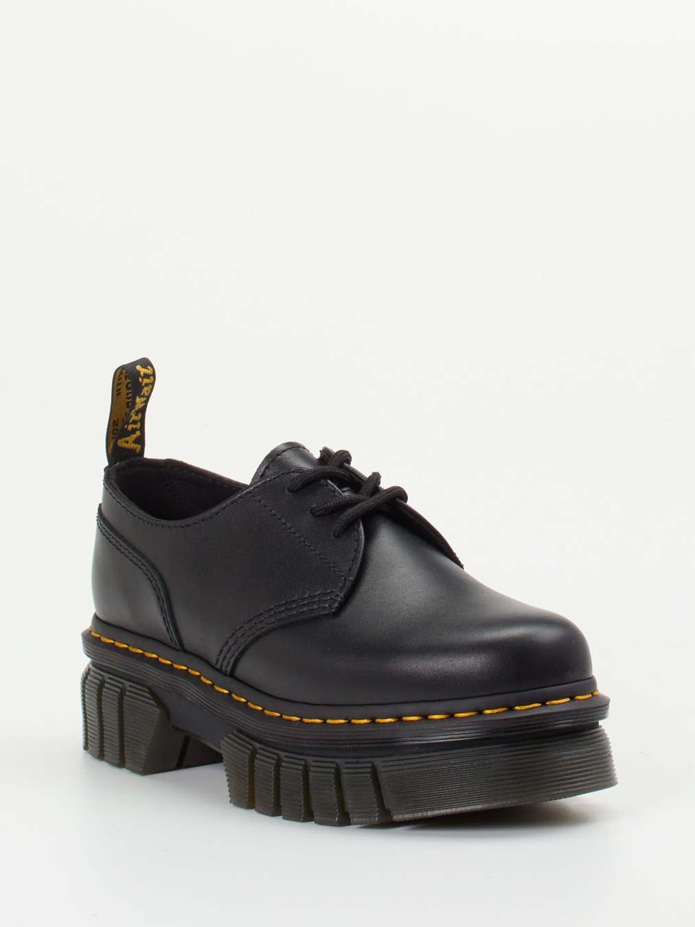 Dr. Martens – Derby-Schnürschuh aus Kalbleder Schwarz
