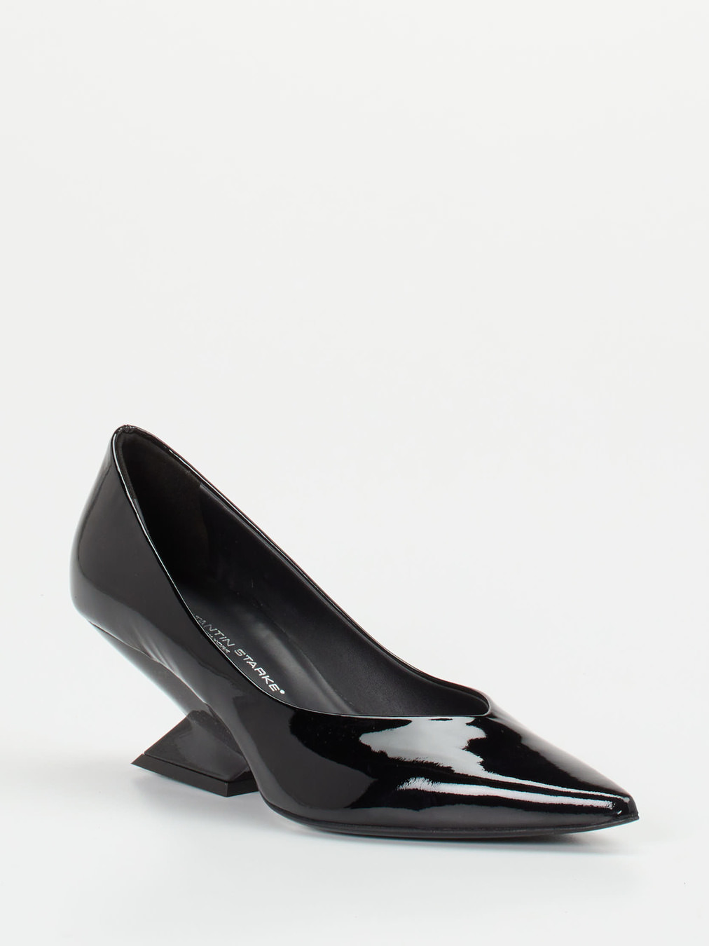 Konstantin Starke – Pumps aus Lackleder Schwarz