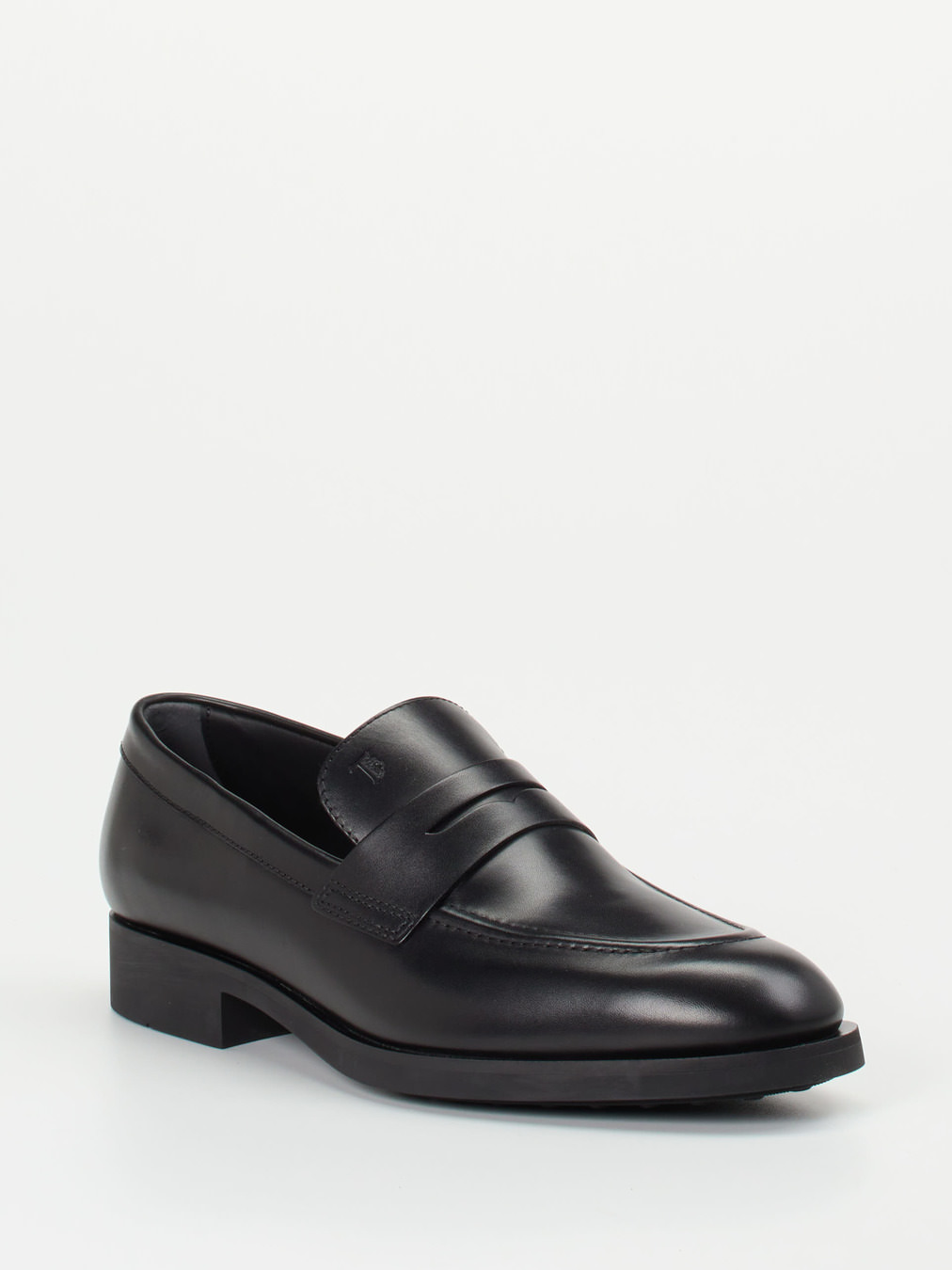 Tod's – Penny Loafer aus Kalbleder in Schwarz