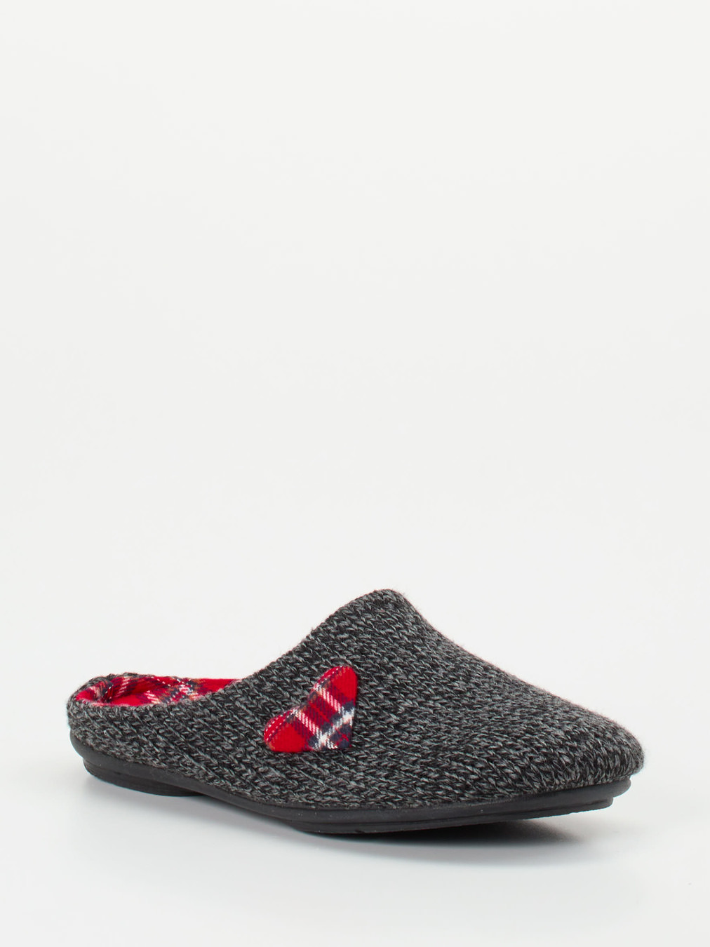 Varomed – Pantoffeln aus Textil in Anthrazitgrau