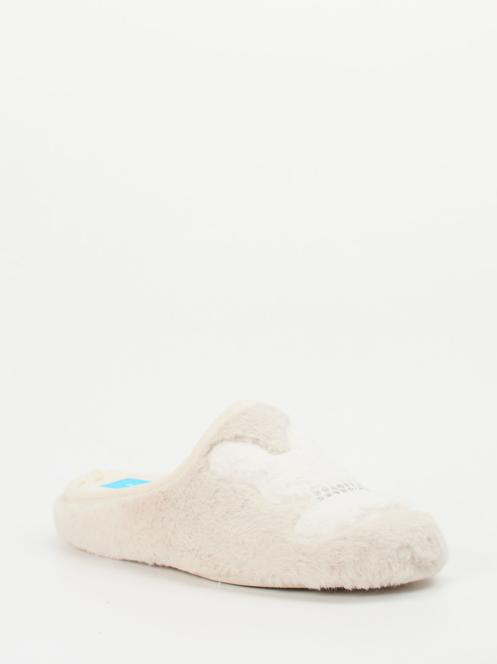 Varomed – Pantoffeln aus Textilfell beige