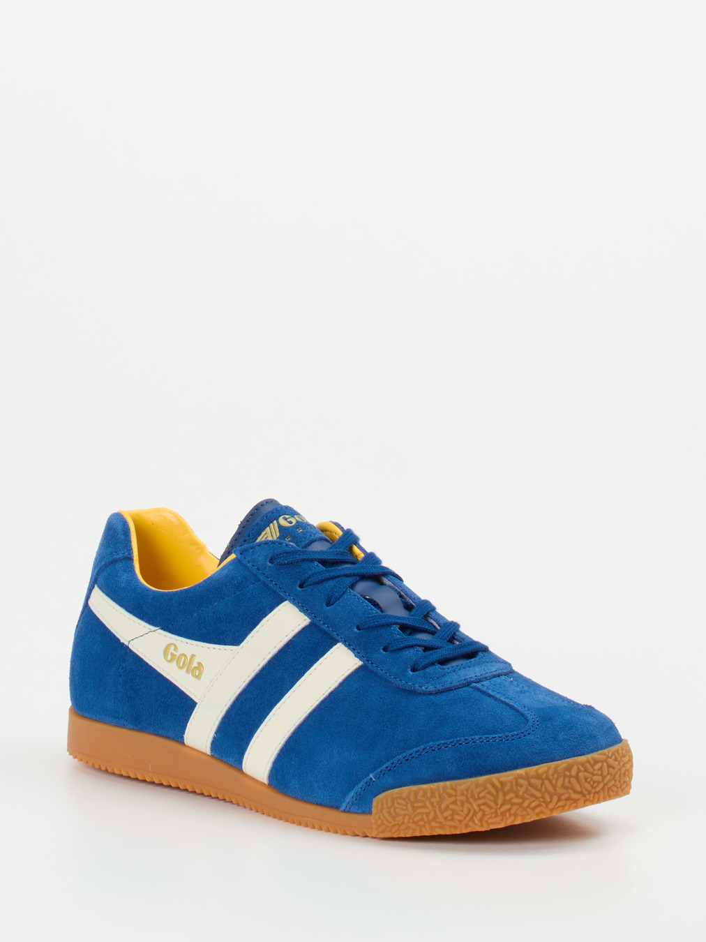 Gola – Retro-Sneaker aus Veloursleder Kobaltblau