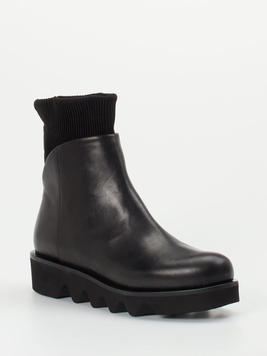 Patrizia Bonfanti – Stiefelette aus Kalbleder Schwarz