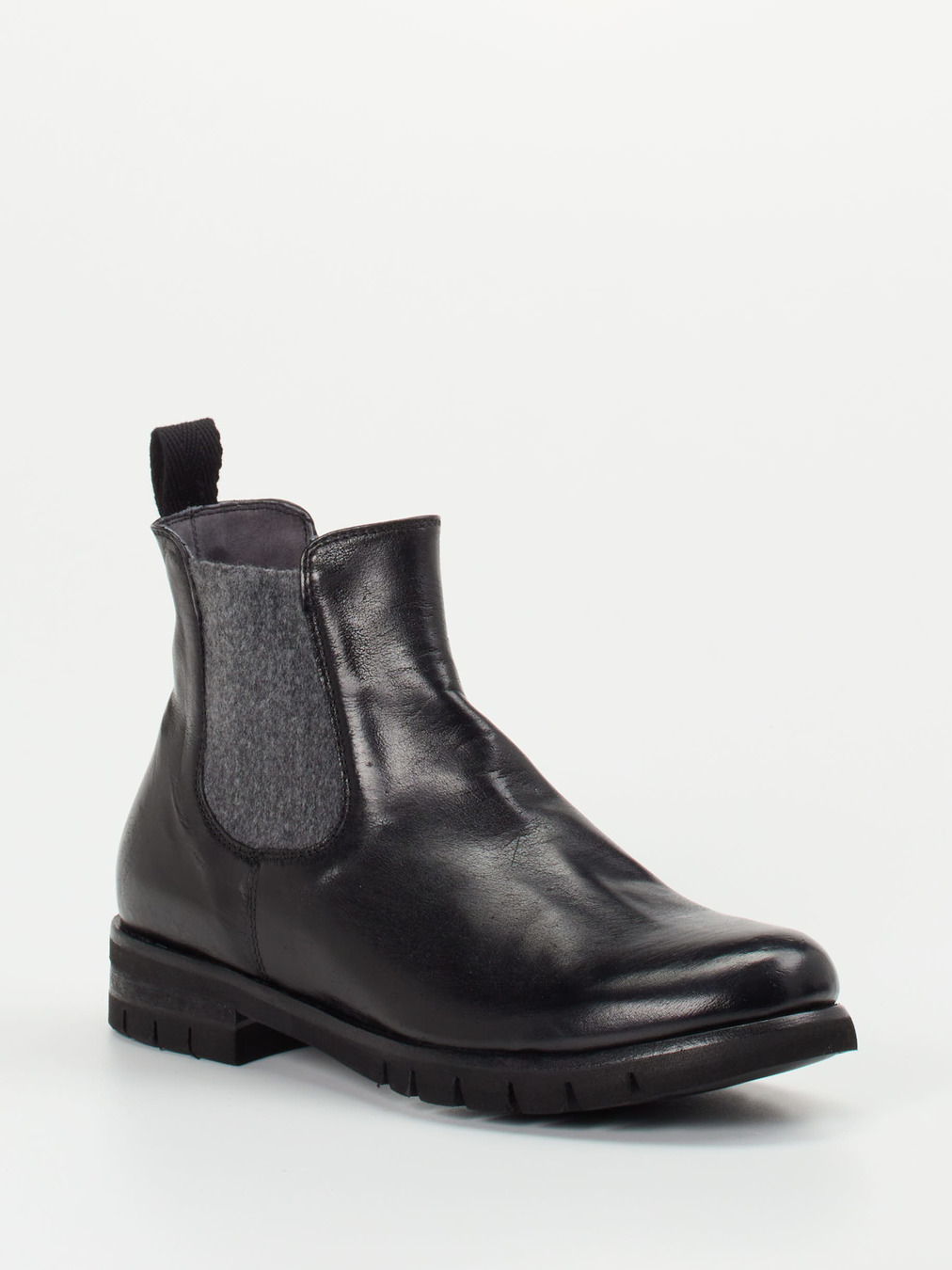 Konstantin Starke – Chelsea Boots aus Känguruleder schwarz