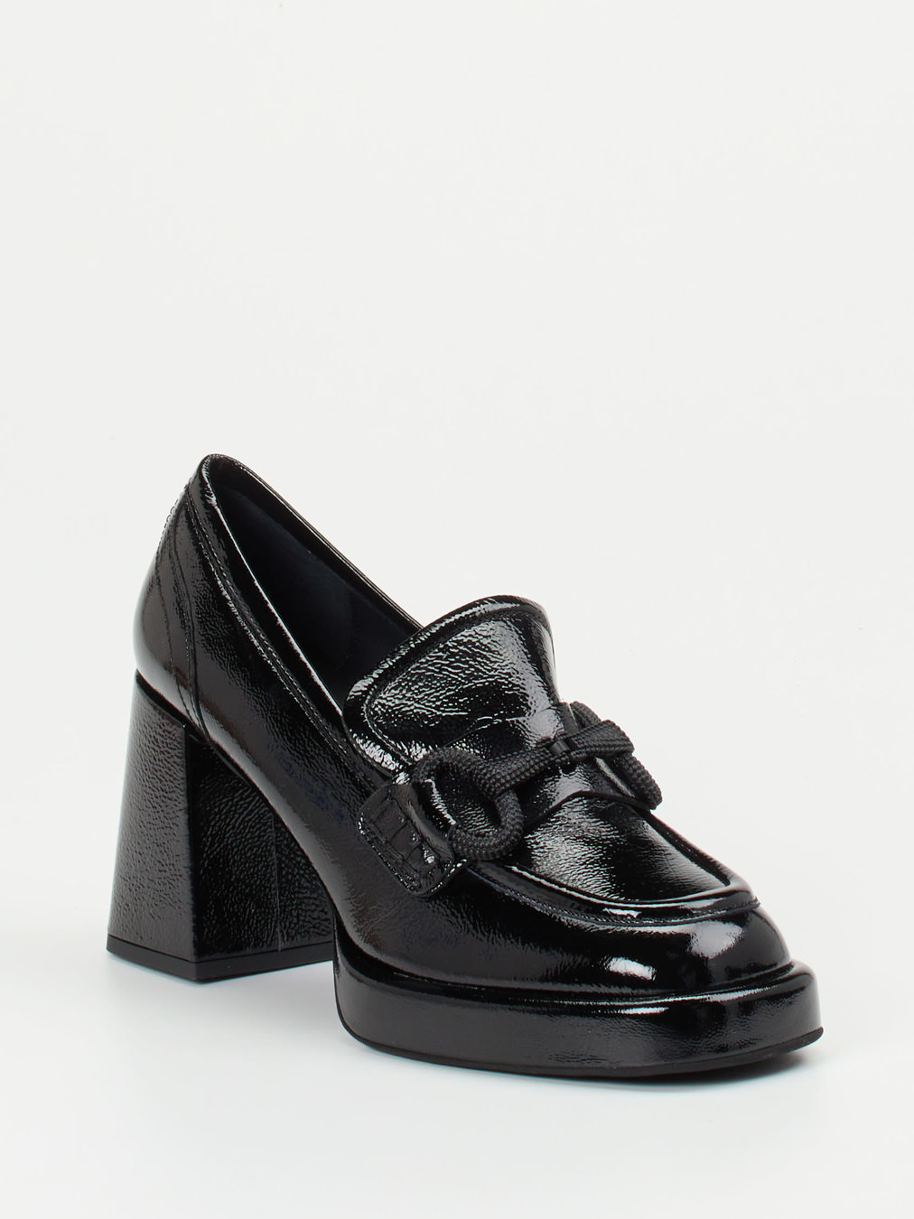 Konstantin Starke – Loafer aus Lackleder Schwarz