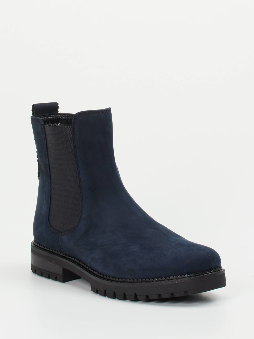 Gabor Comfort – Chelsea Boots aus Nubukleder Dunkelblau