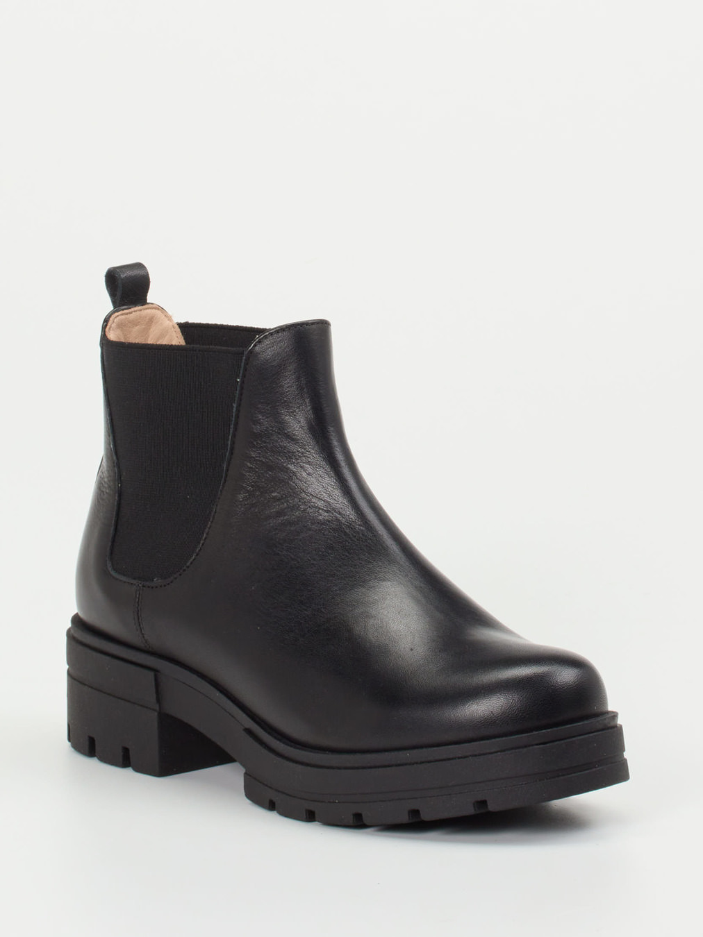 Werner – Chelsea Boots aus Kalbleder Schwarz