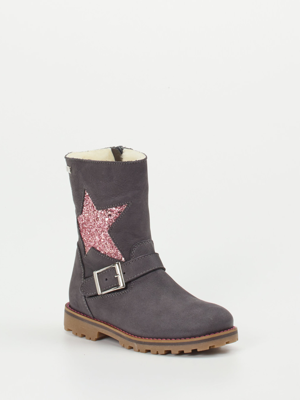 Ralph Harrison Classic – Winterstiefel aus Nubukleder grau