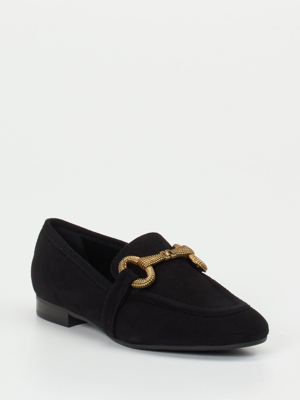 Konstantin Starke – Loafer aus Veloursleder Schwarz