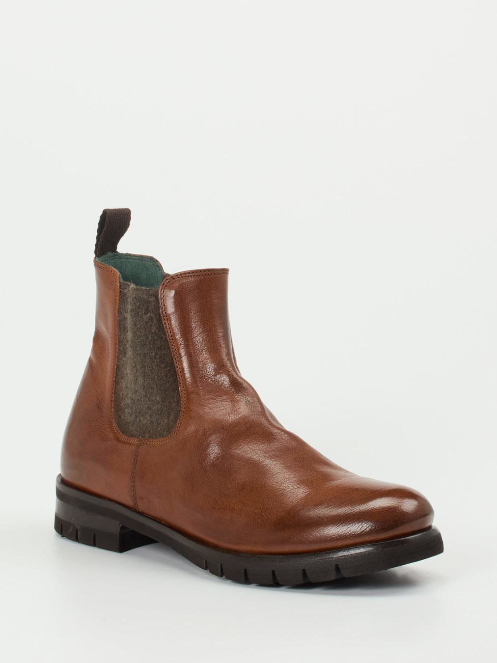 Konstantin Starke – Chelsea Boots aus Känguruleder cognac