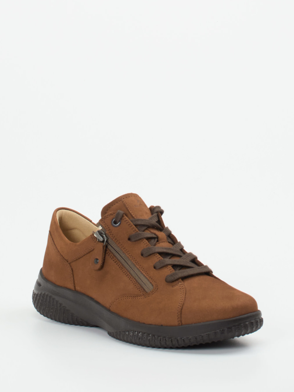 Hartjes – Komfort-Sneaker aus Nubukleder braun