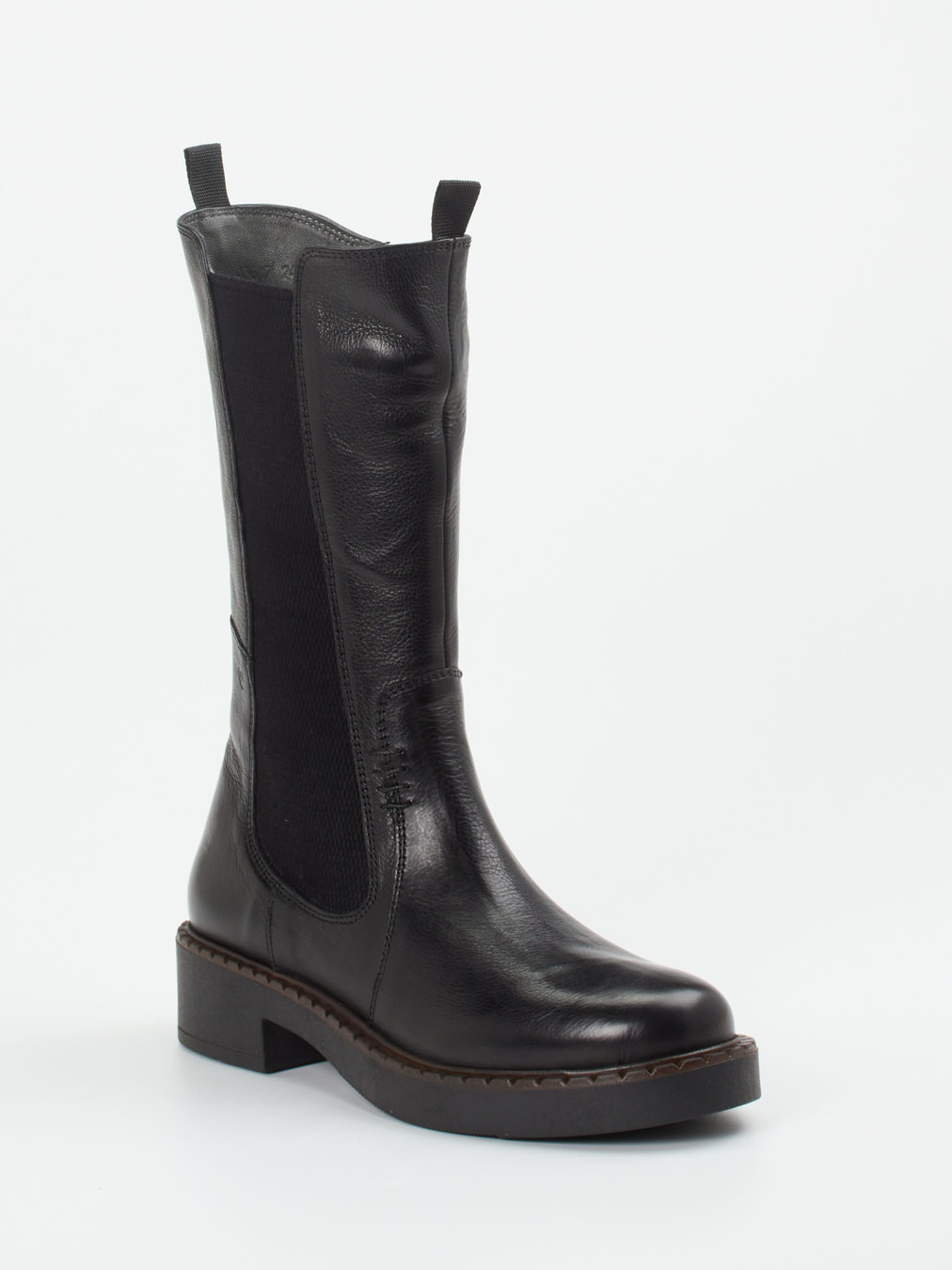 Everybody – Chelsea Boots aus Kalbleder schwarz