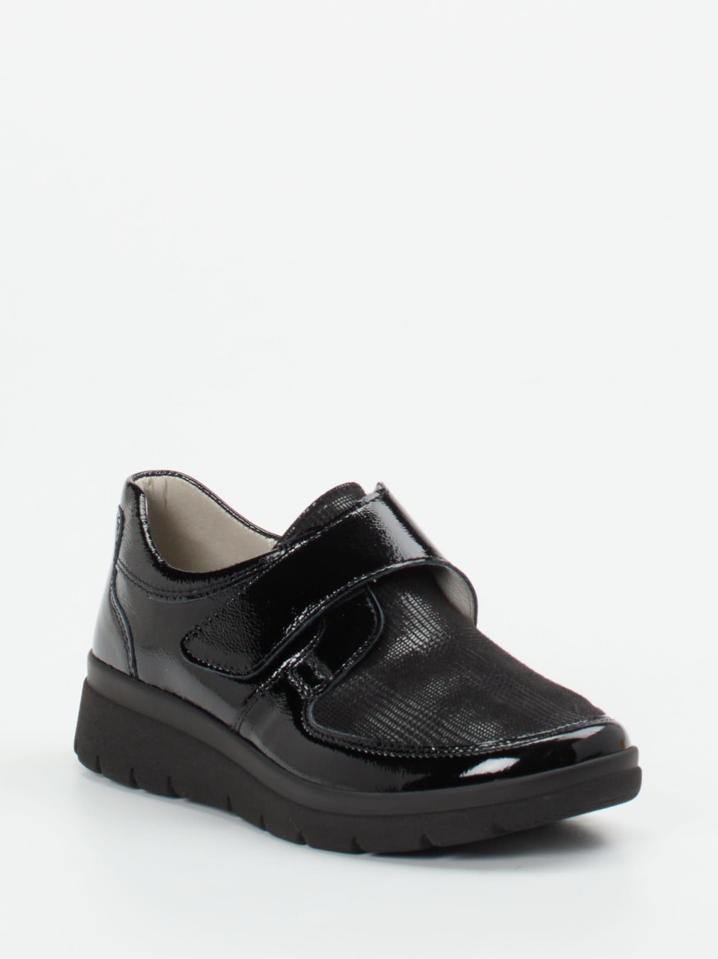 Stuppy – Klettslipper aus Stretch in Schwarz