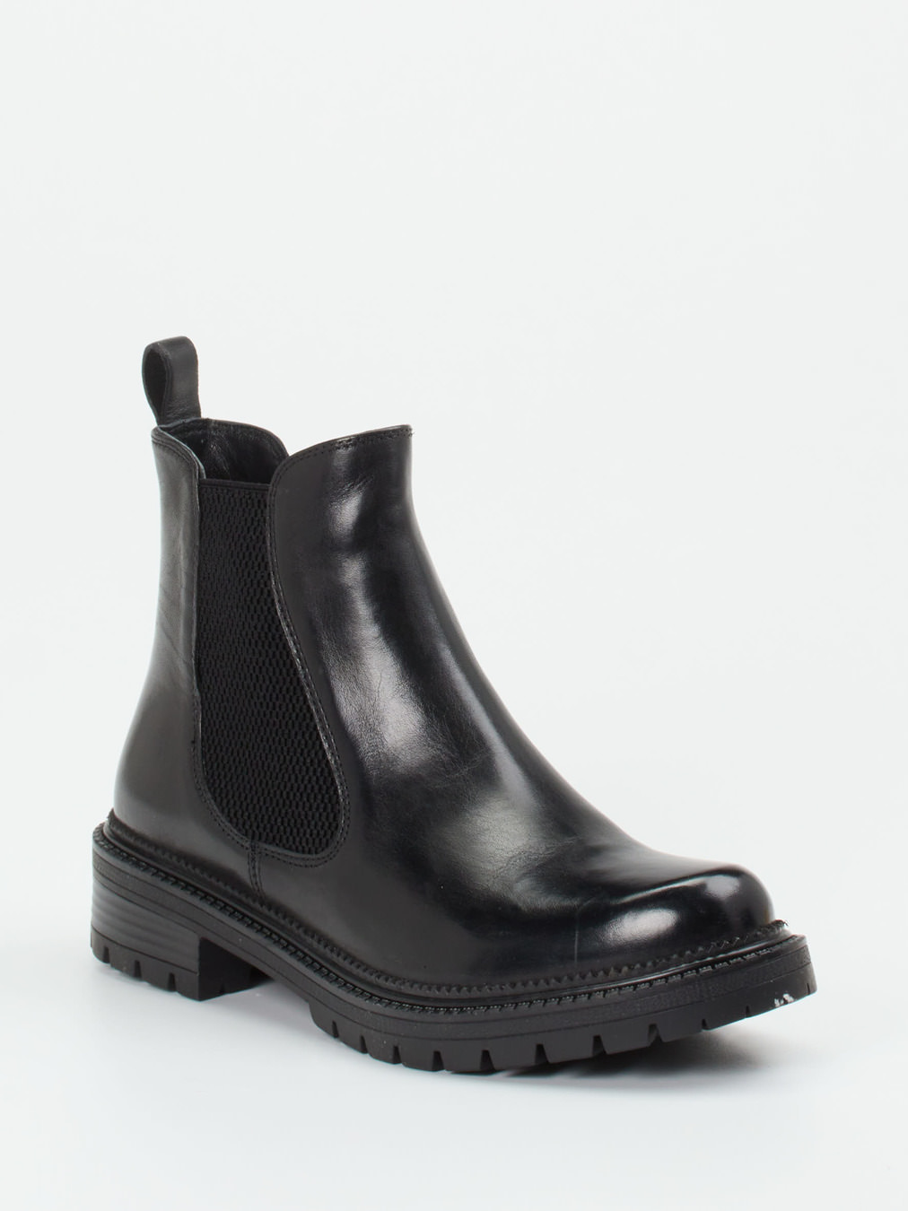 Everybody – Chelsea Boots aus Kalbleder schwarz