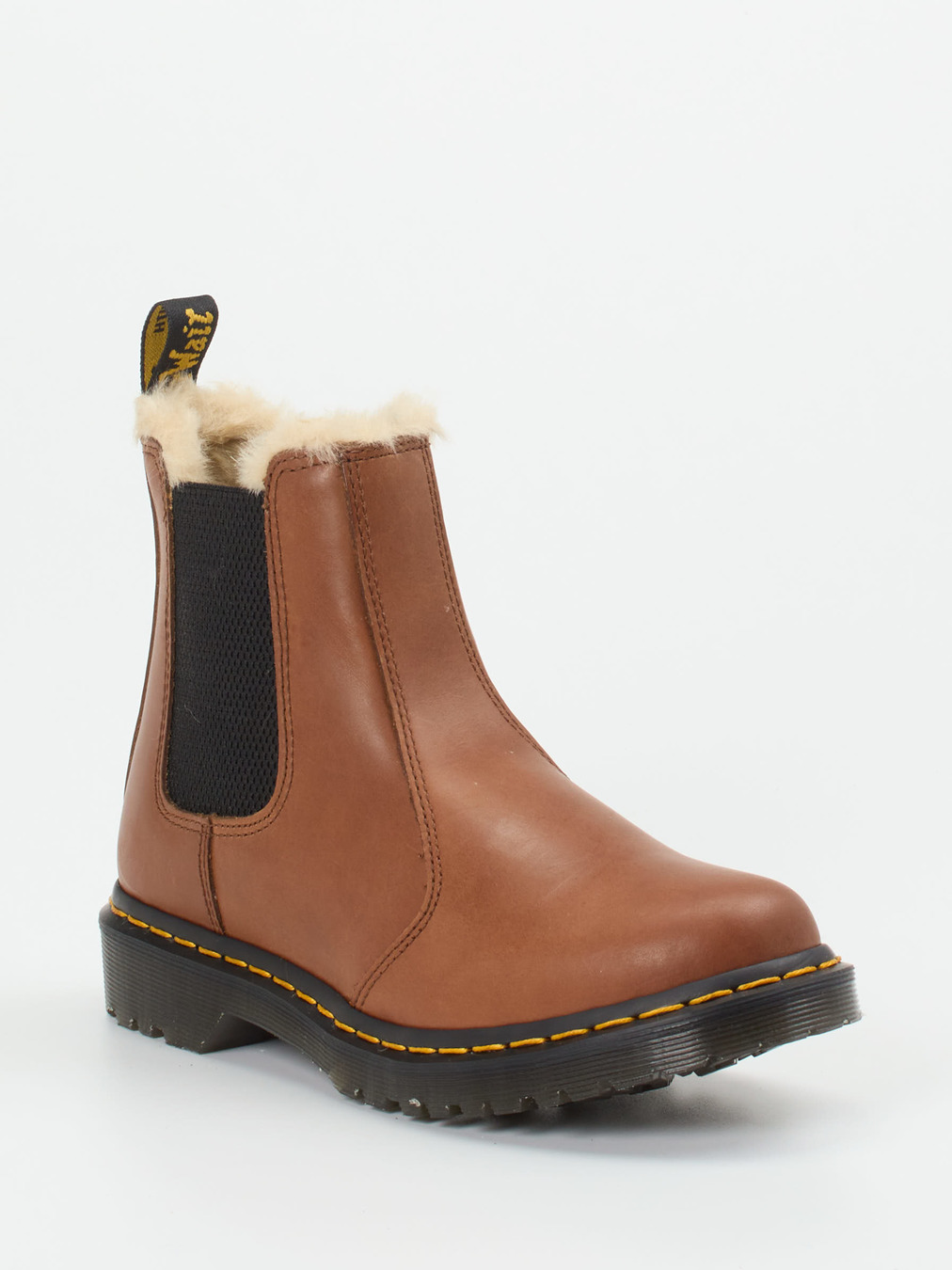 Dr. Martens – Chelsea Boots aus Kalbleder braun