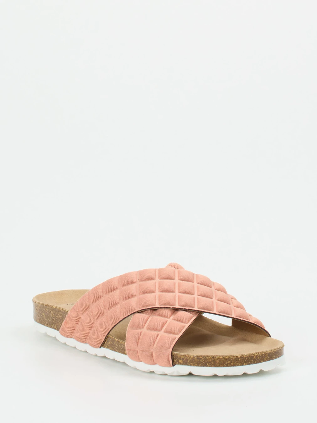 Thies – Pantolette aus Textil in Altrosa