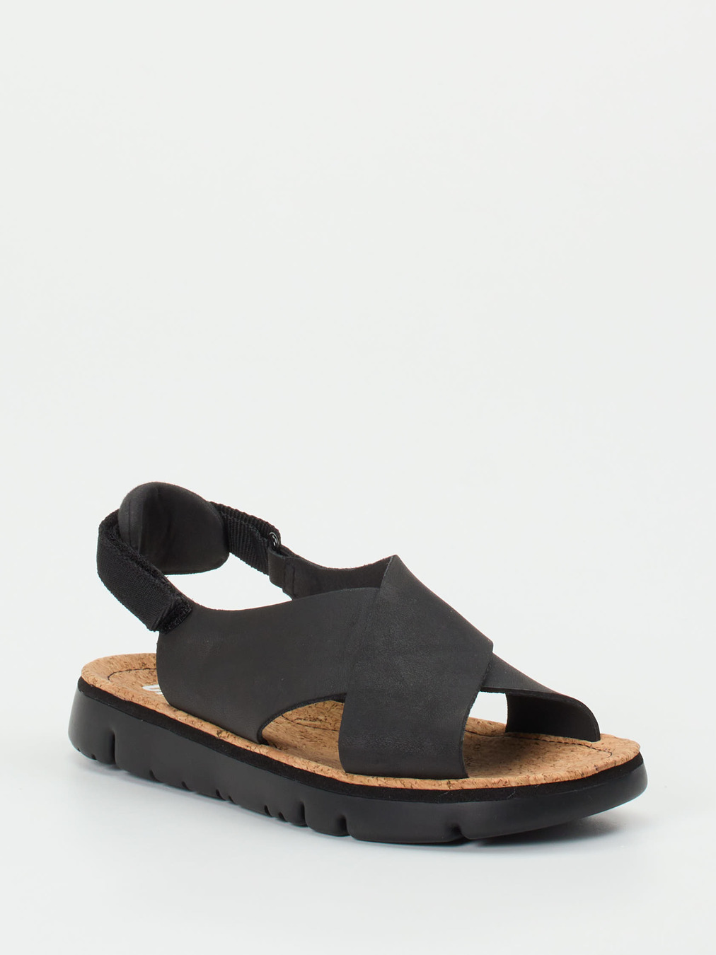 Camper – Komfortsandalen aus Kalbleder Schwarz