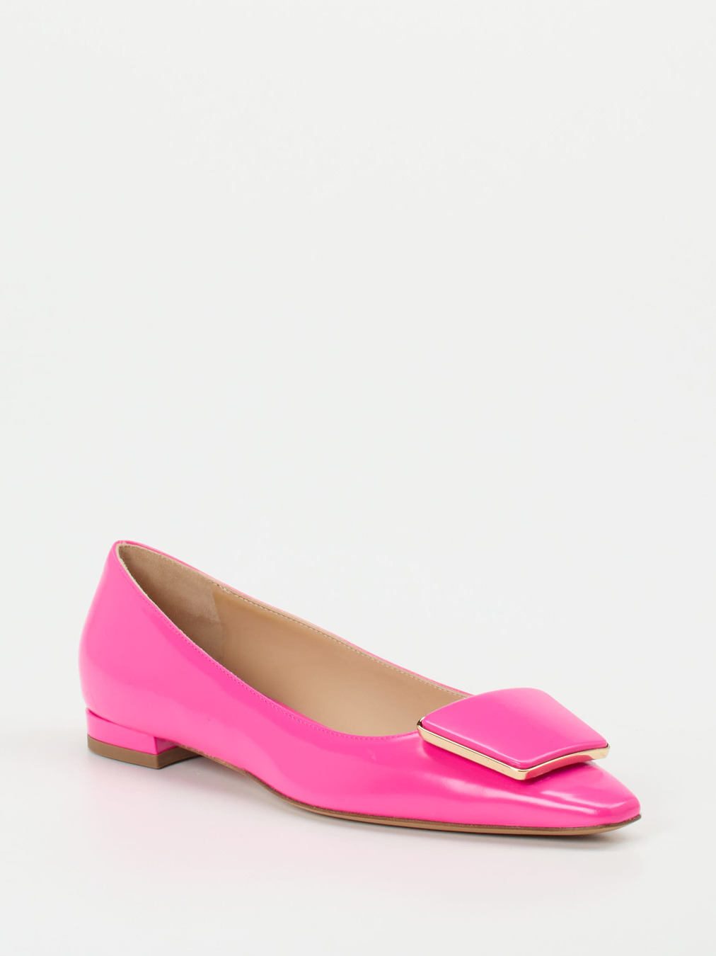 Konstantin Starke – Spitzballerinas aus Hochglanzleder pink