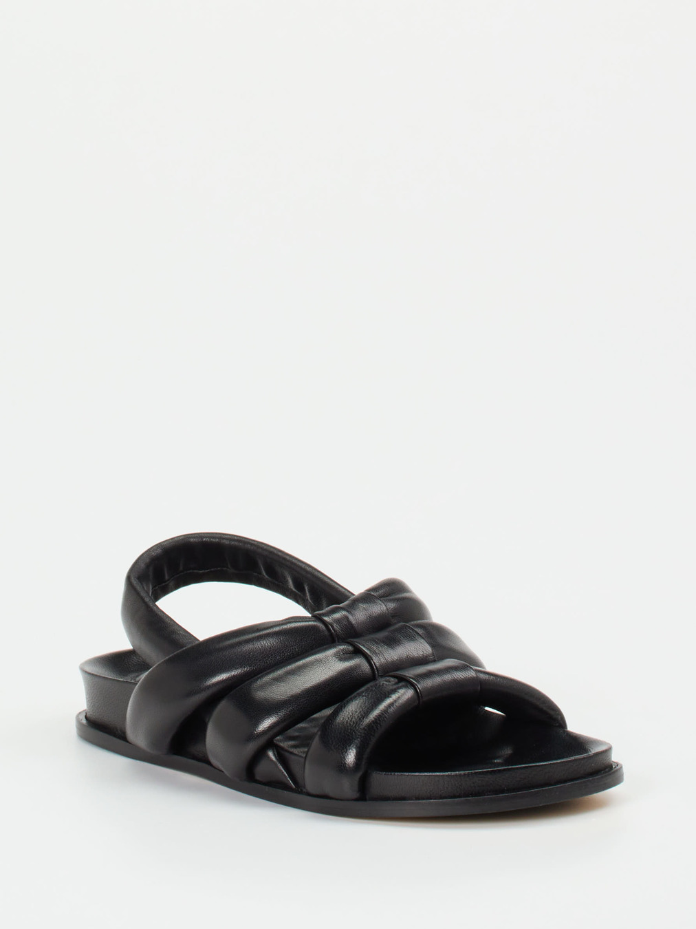 Konstantin Starke – Sandale aus Lammleder Schwarz
