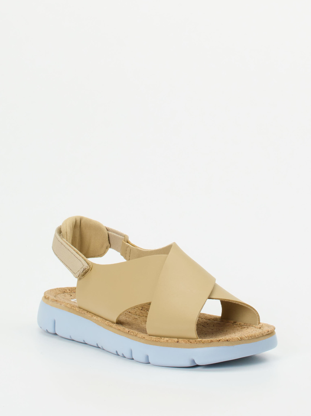Camper – Komfortsandalen aus Kalbleder beige