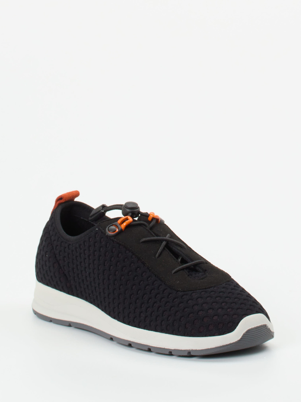 Varomed – Komfort-Sneaker aus Stretchmesh Schwarz