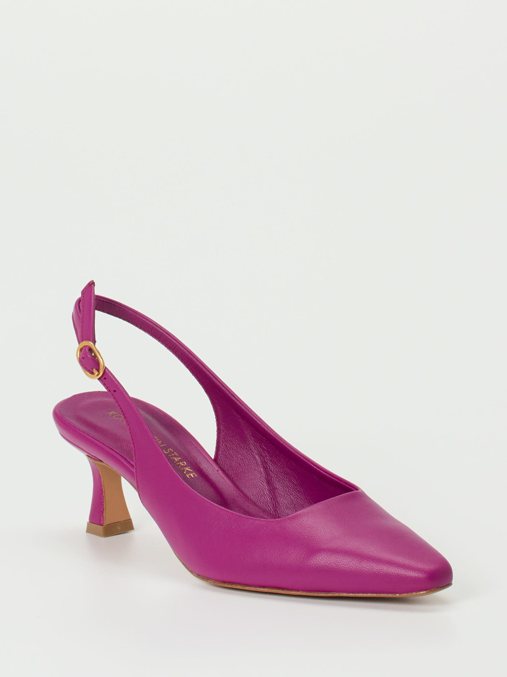 Konstantin Starke – Slingback-Pumps aus Lammleder Pink