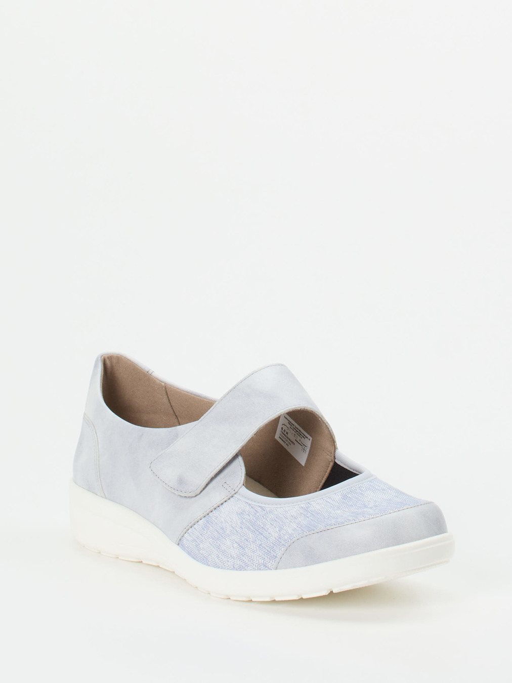 Solidus – Klettslipper aus Stretch und Nubukleder