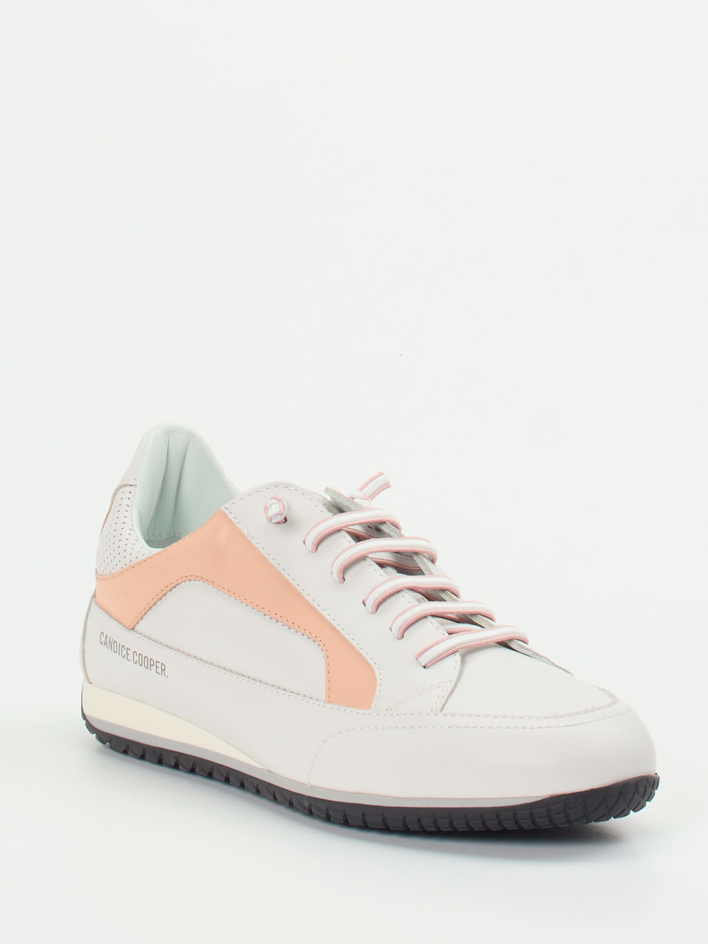 Candice Cooper – Sneaker aus Lammleder in Offwhite