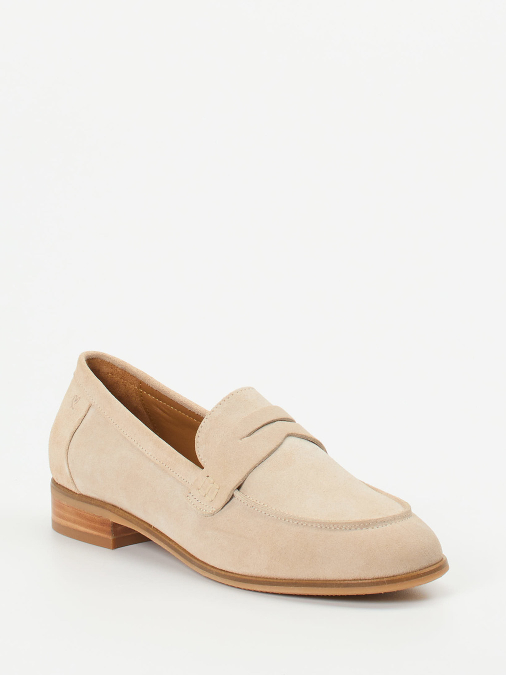Everybody – Loafer aus Veloursleder beige