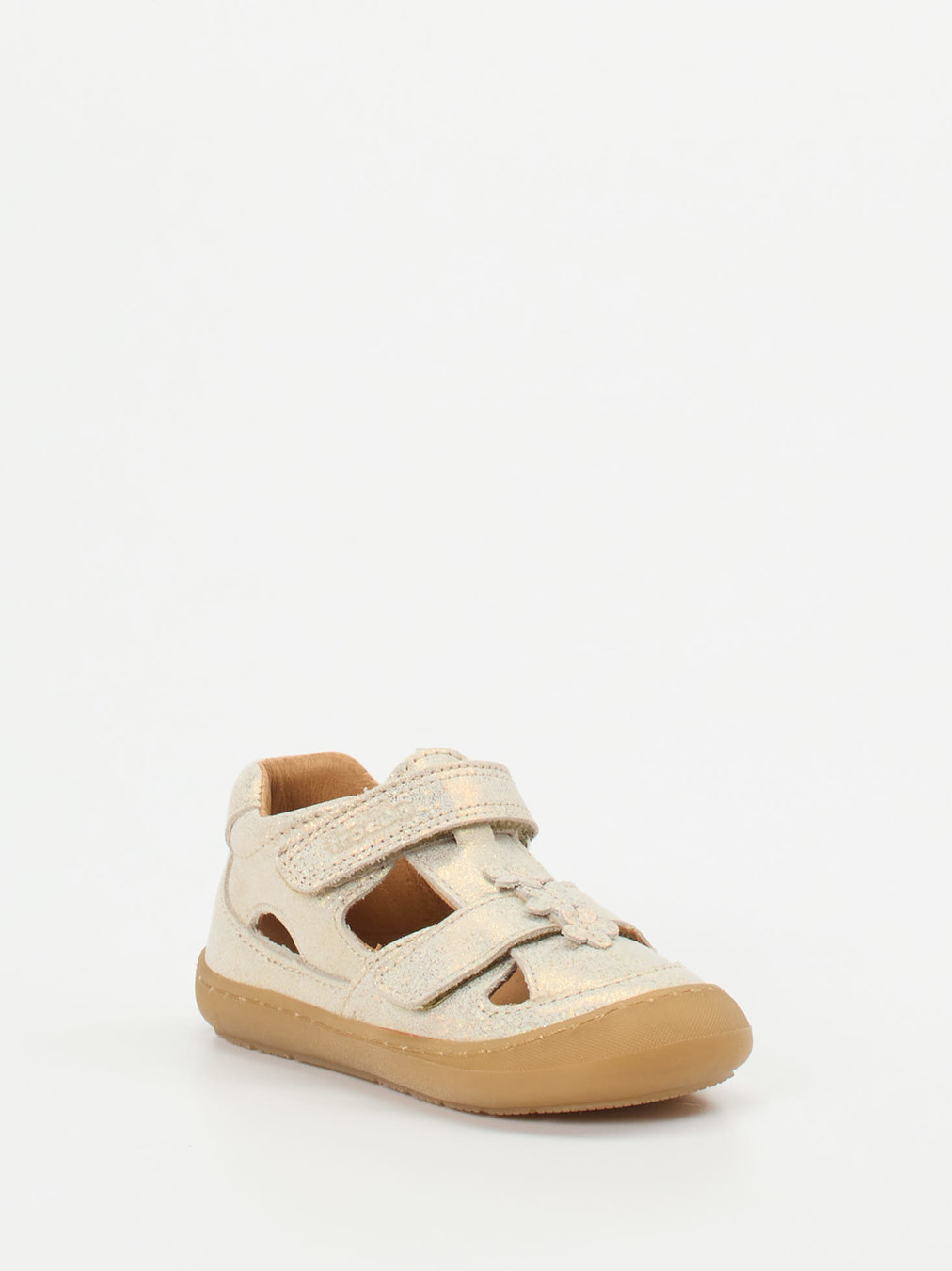 Froddo – Kindersandalen aus geprägtem Leder gold