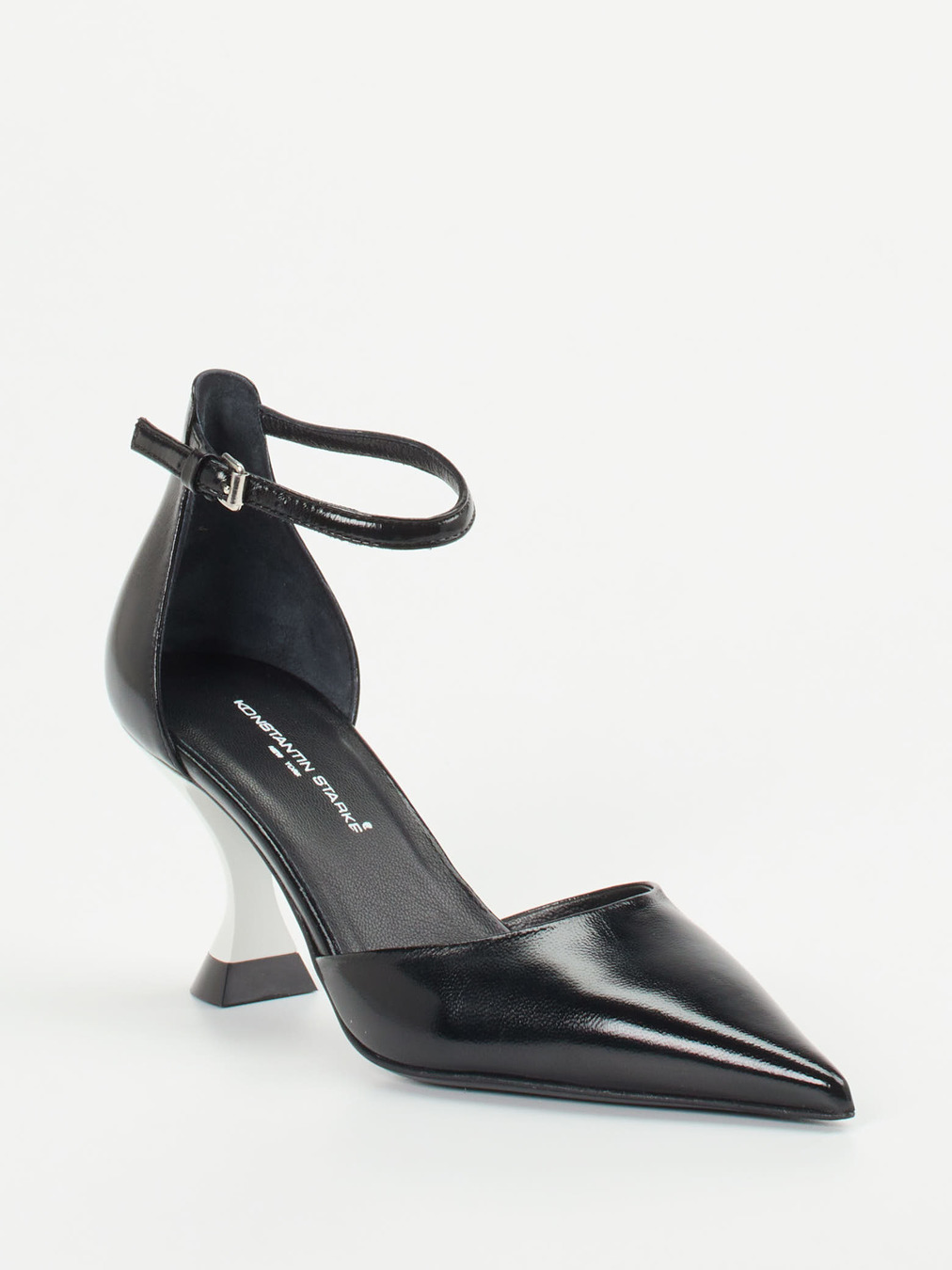 Konstantin Starke – Pumps aus Kalbleder Schwarz