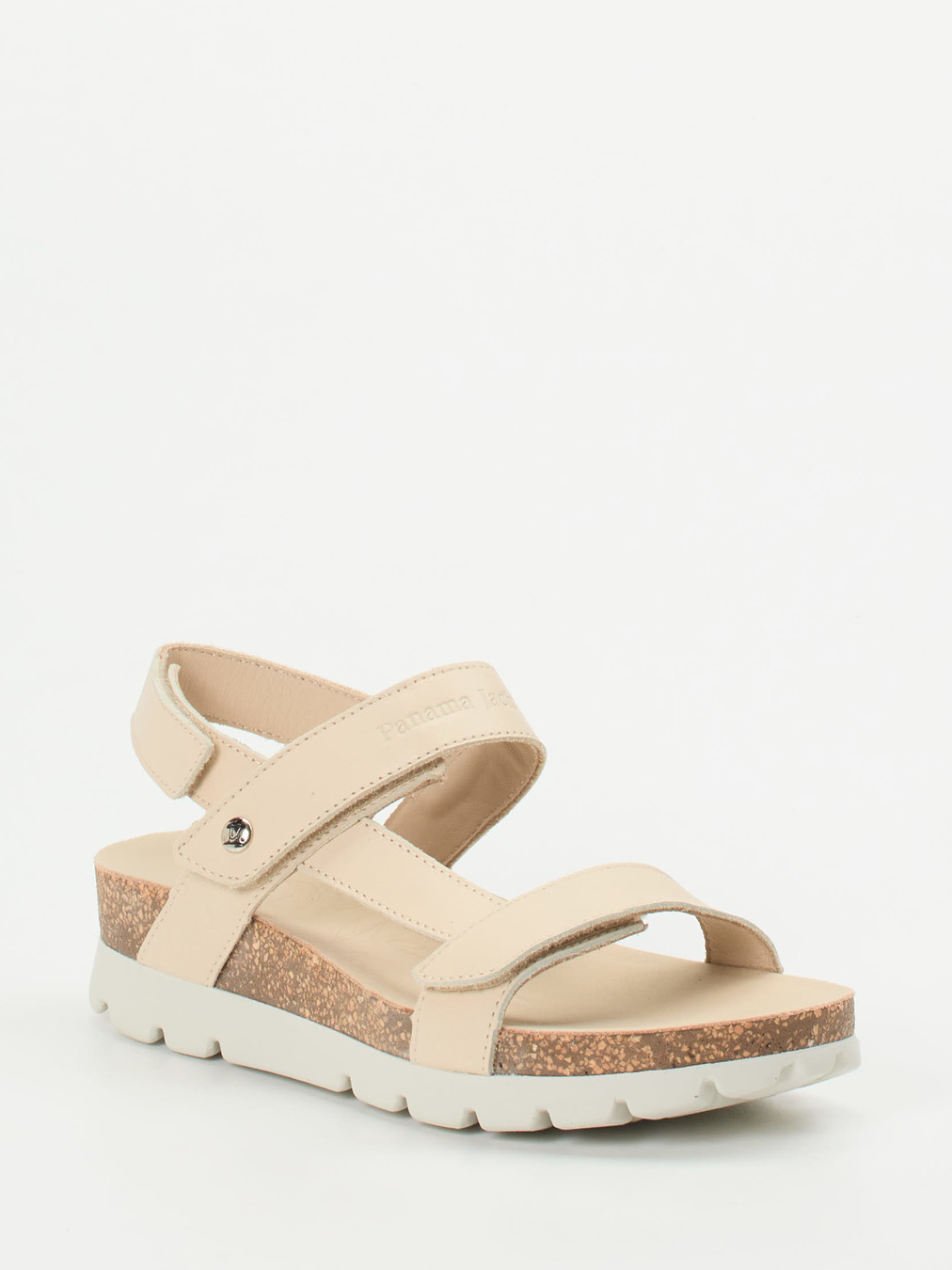 Panama Jack – Komfort-Sandale aus Lammleder beige