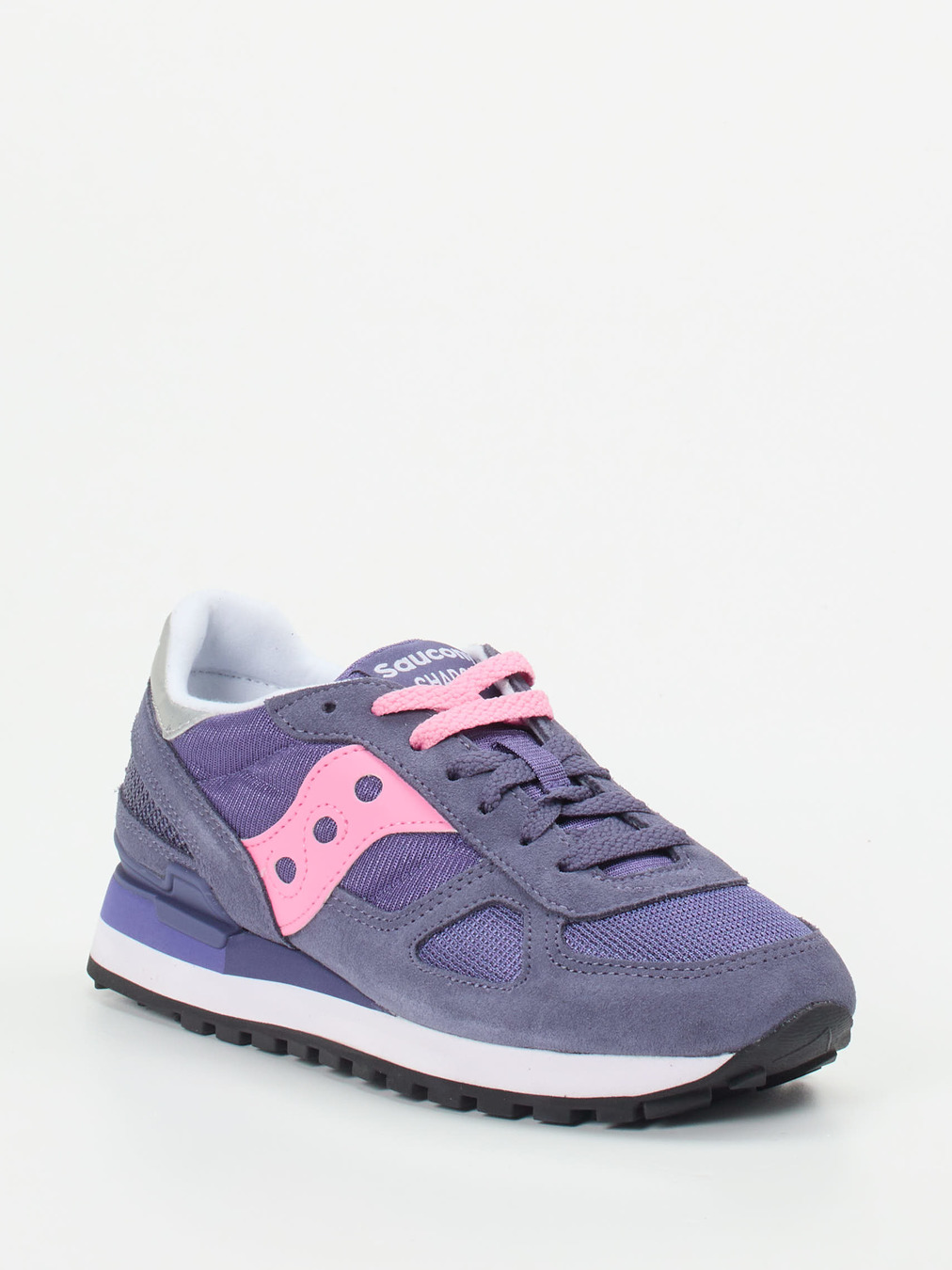 Saucony – Retro-Sneaker aus Textil und Veloursleder