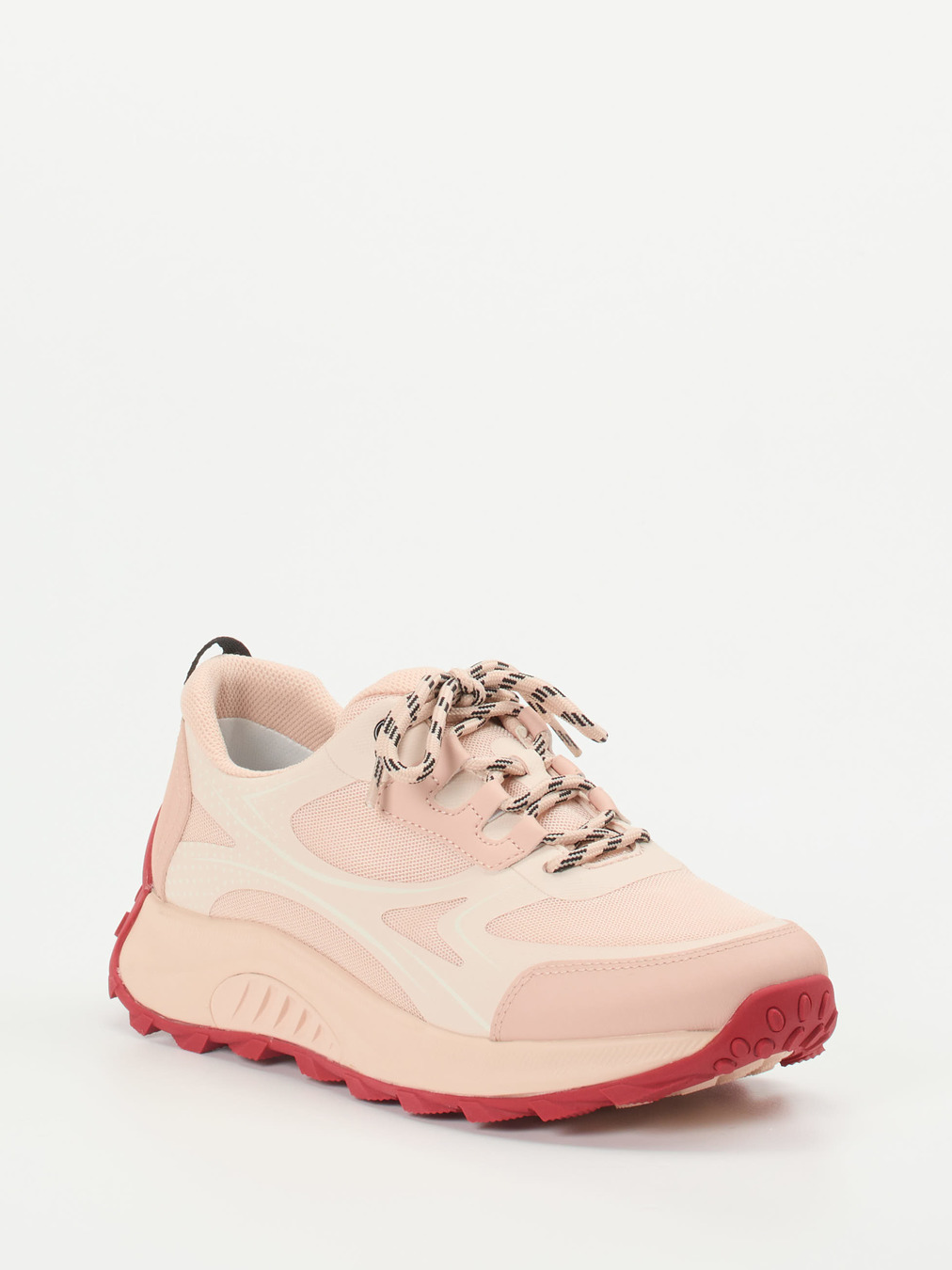 Gabor Comfort – Chunky Sneaker aus Mesh in Rosa
