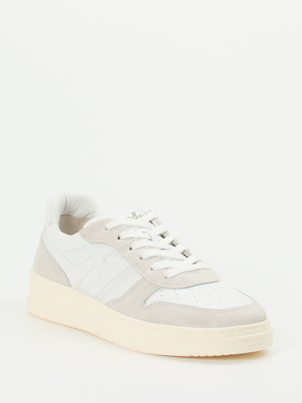 Hogan – Sneaker aus Kalbleder in Weiß