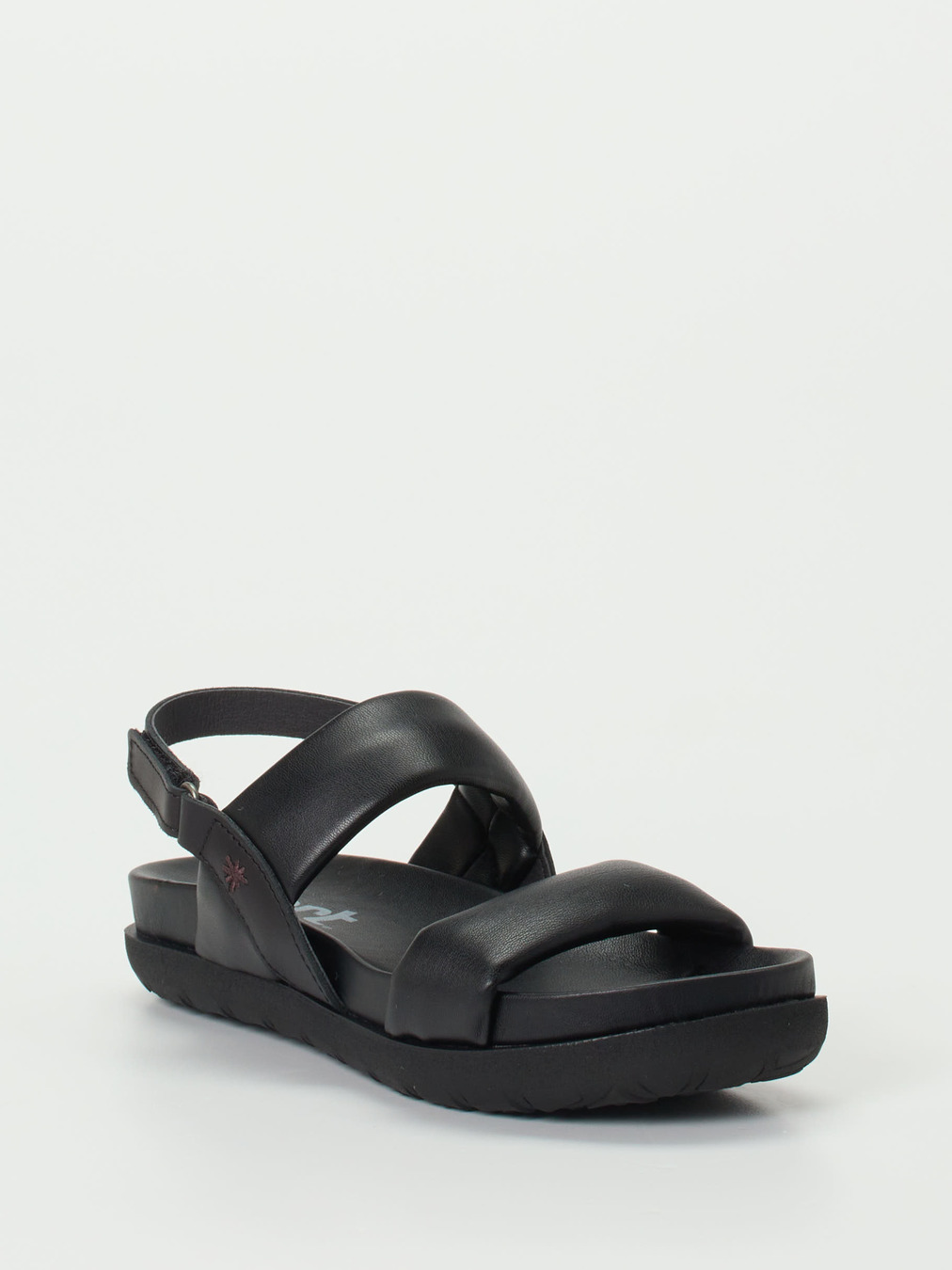 Art – Sandalette aus Kalbleder in Schwarz