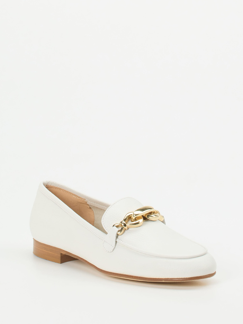 Mannori – Loafer aus Kalbleder in Offwhite