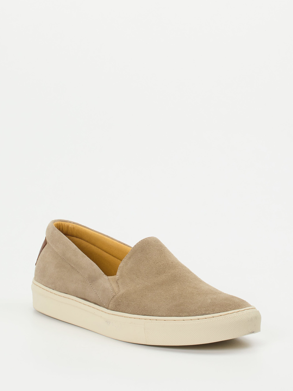 Ludwig Reiter – Slip-Ons aus Veloursleder beige