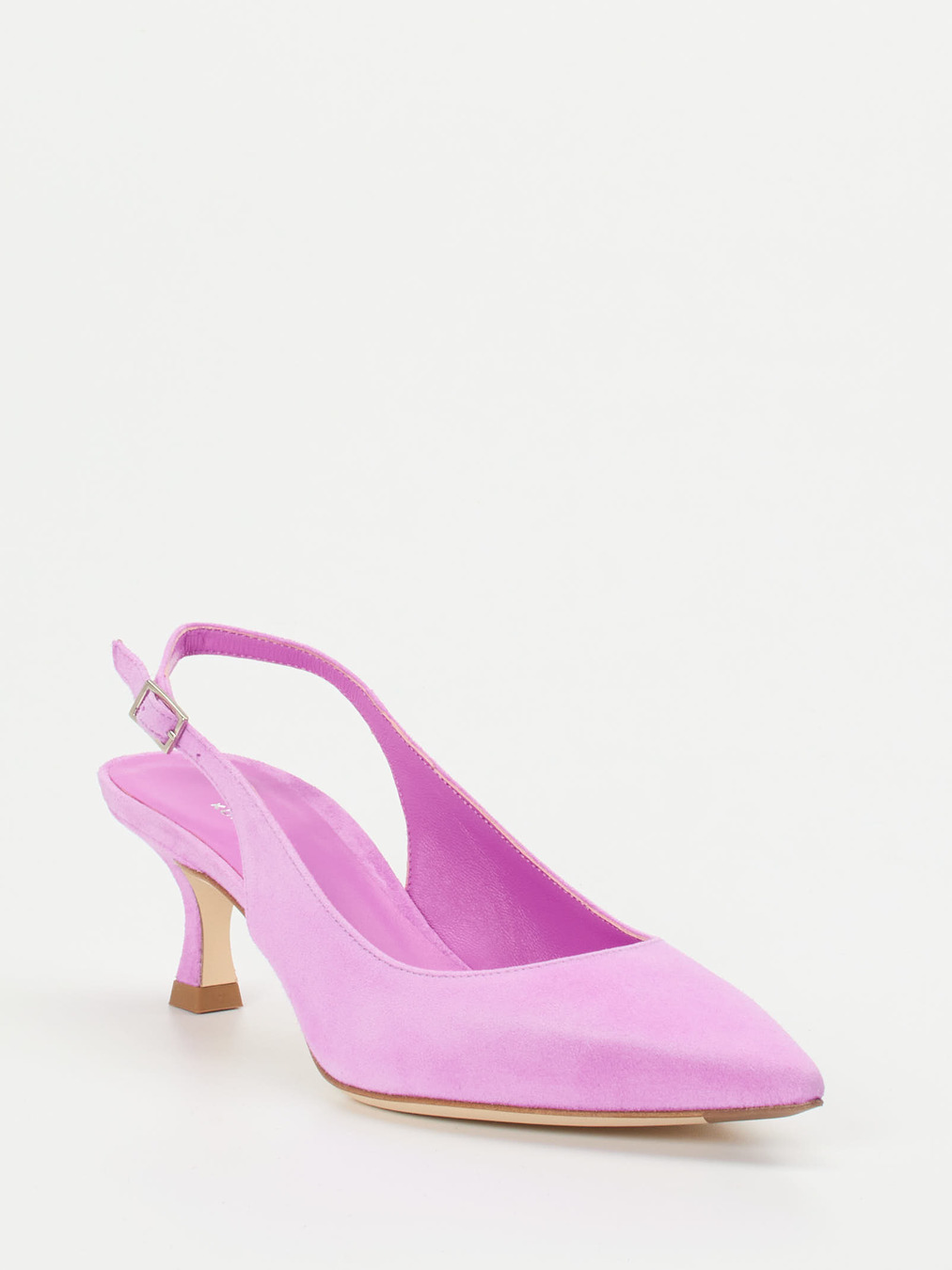 Konstantin Starke – Slingback-Pumps aus Veloursleder Pink