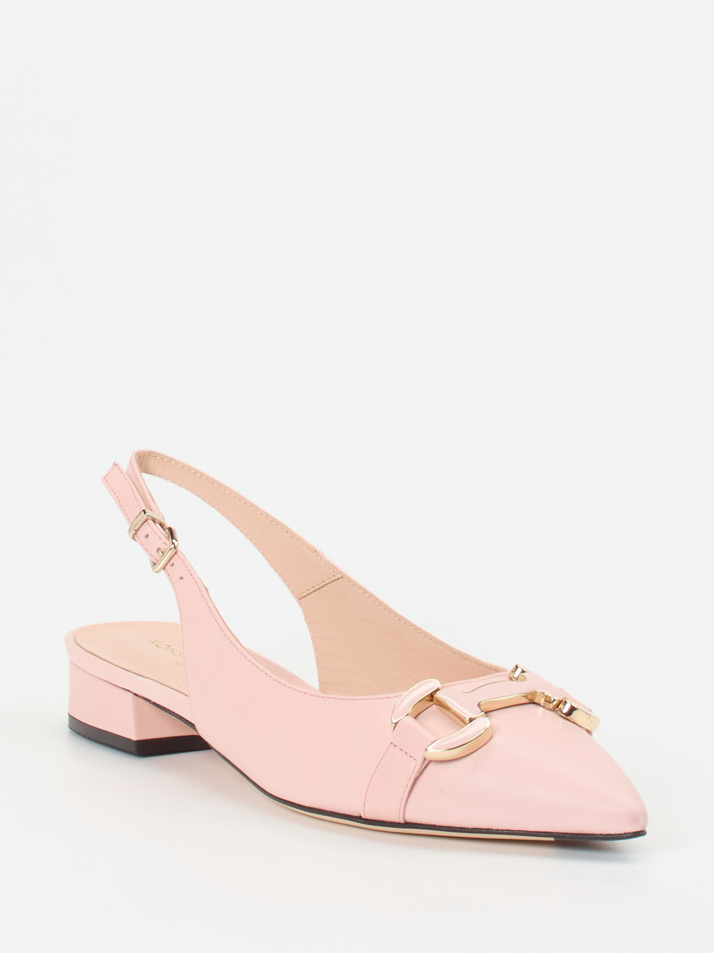 Konstantin Starke – Slingpumps aus Lammleder in Rosé