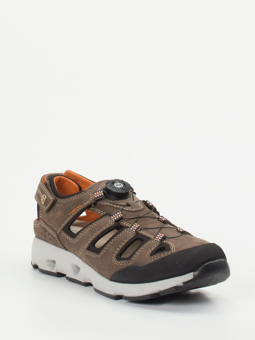 Josef Seibel – Outdoorsandalen aus Nubukleder braun