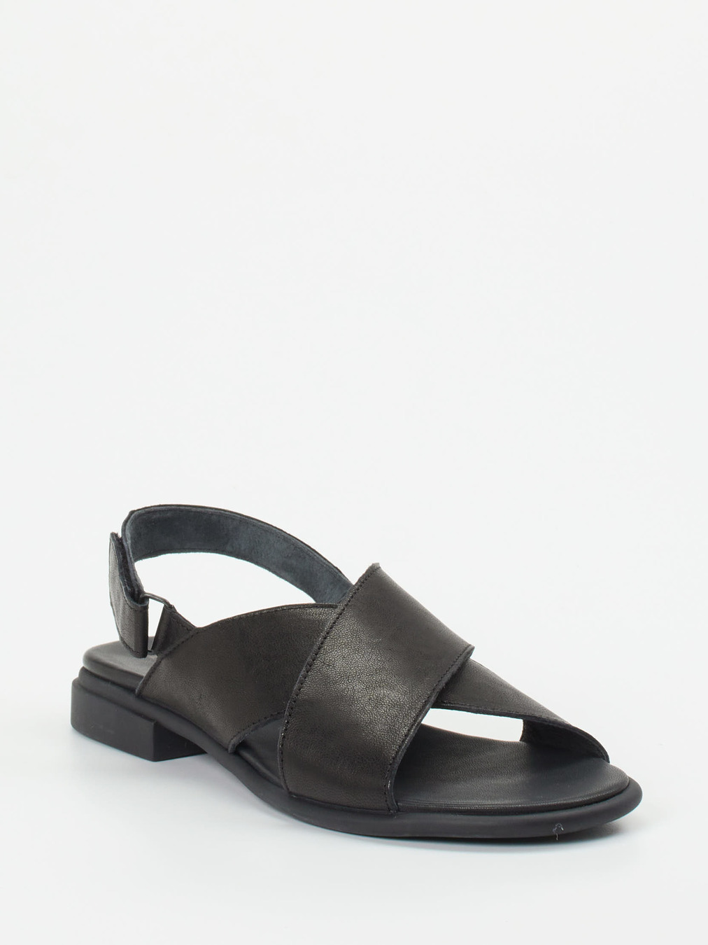 Think – Slingback-Sandalen aus Kalbleder Schwarz
