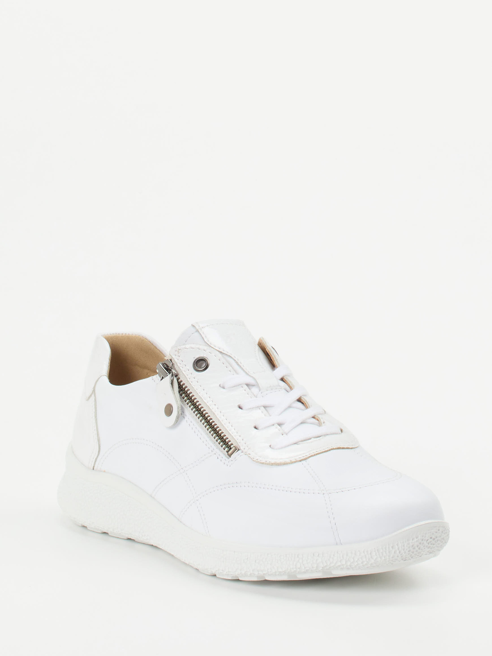 Hartjes – Komfort-Sneaker aus Kalbleder weiß