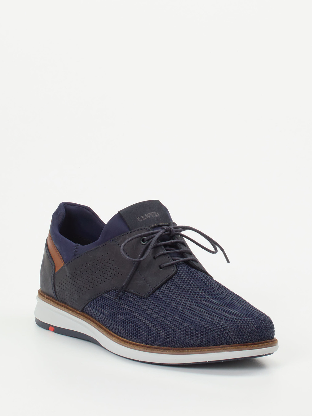 Lloyd – Hybrid-Sneaker aus Textil und Veloursleder