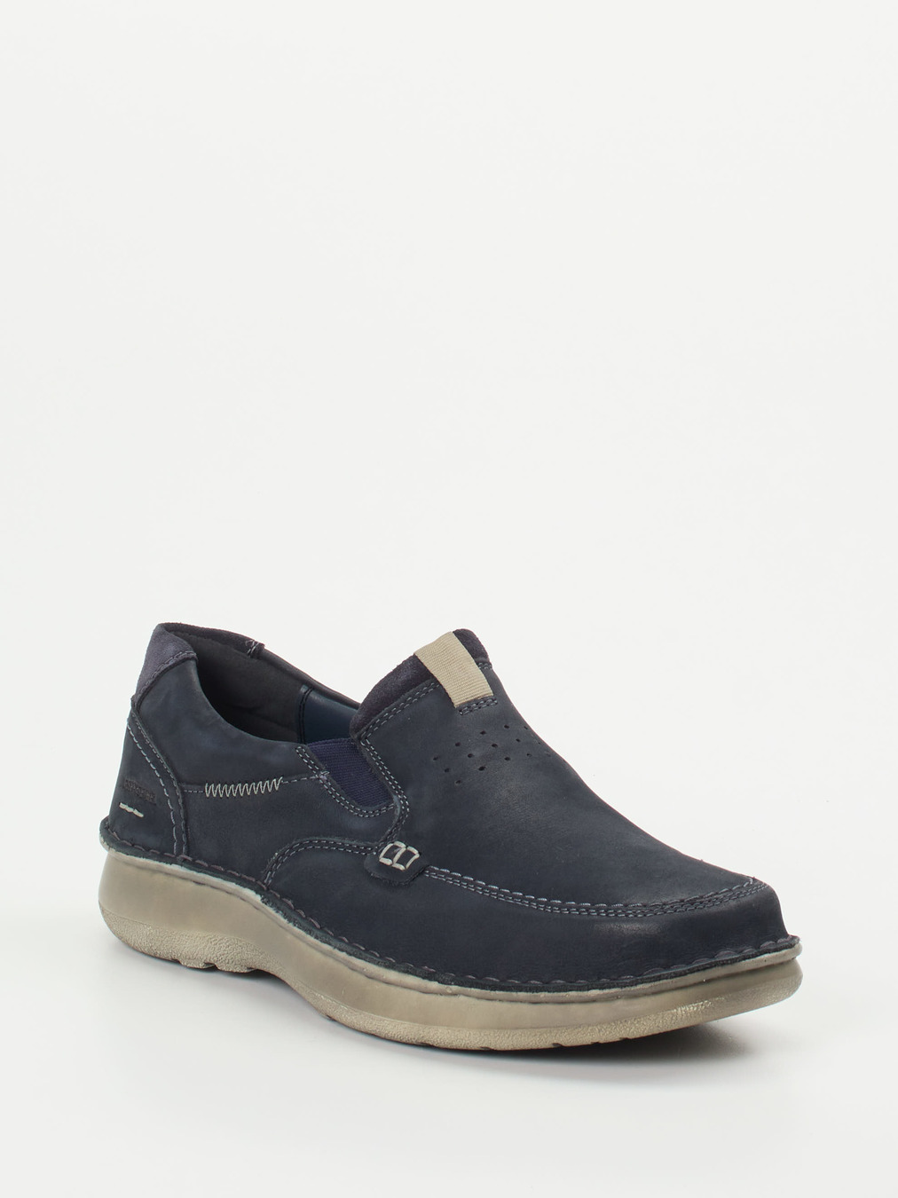Josef Seibel – Slip-On-Halbschuh aus Nubukleder Blau