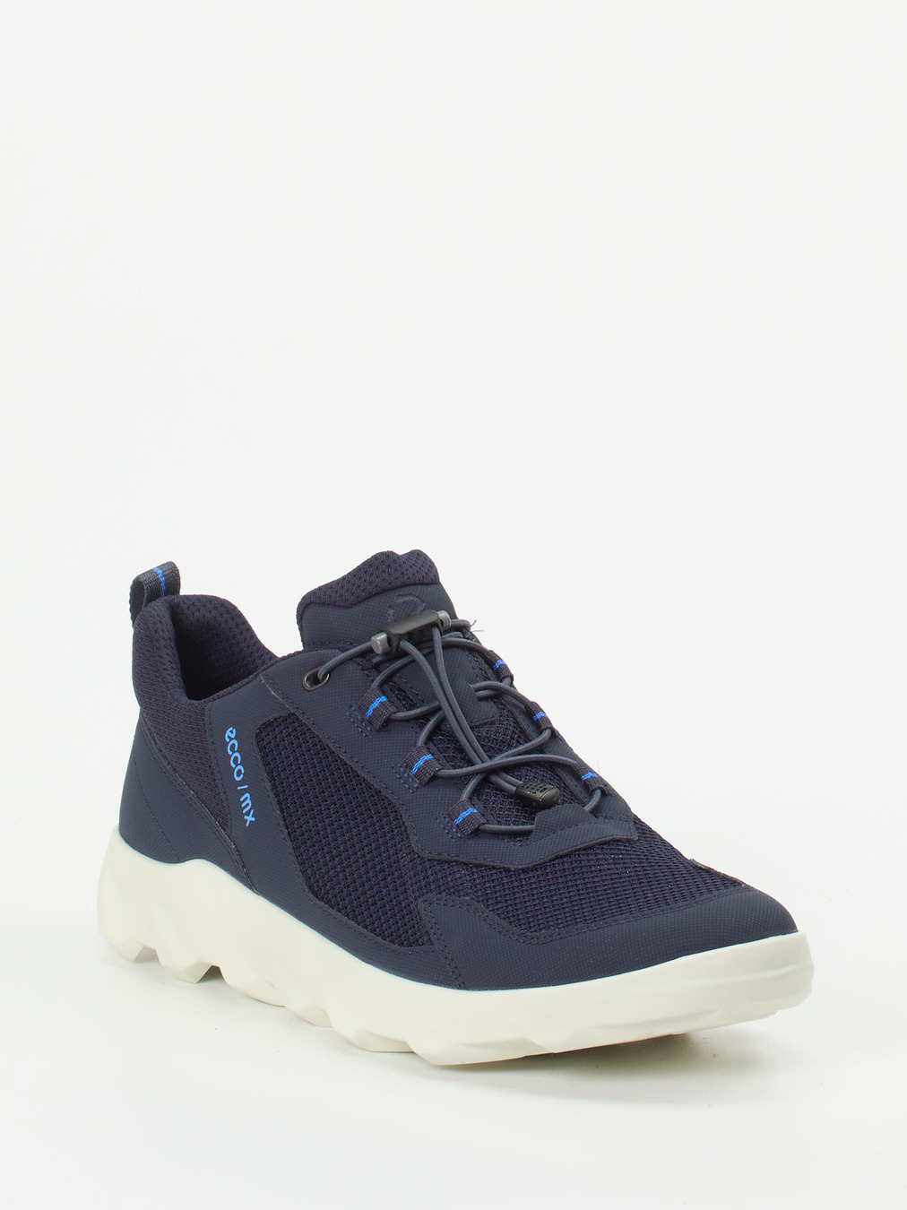 Ecco – Outdoor-Sneaker aus Mesh und Synthetik Dunkelblau