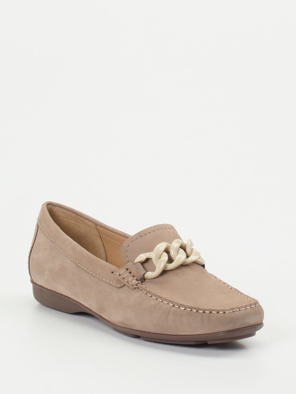 Ralph Harrison – Loafer aus Nubukleder in Beige