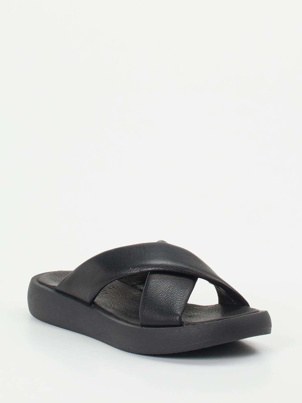 Werner – Pantolette aus Kalbleder schwarz